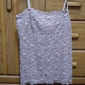 Laced Spaghetti Strap